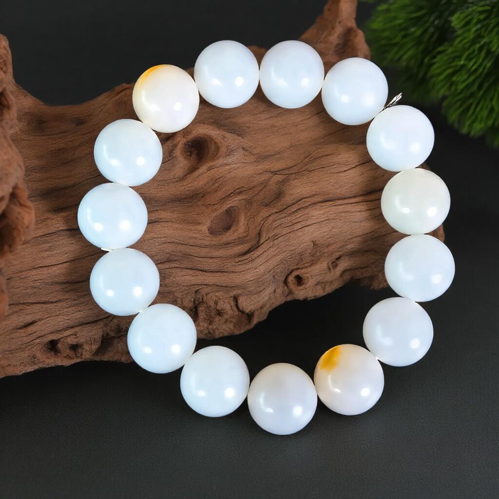 碧月说宝.君子怀瑾·当代和田玉清风专场(四) 和田玉圆珠手串