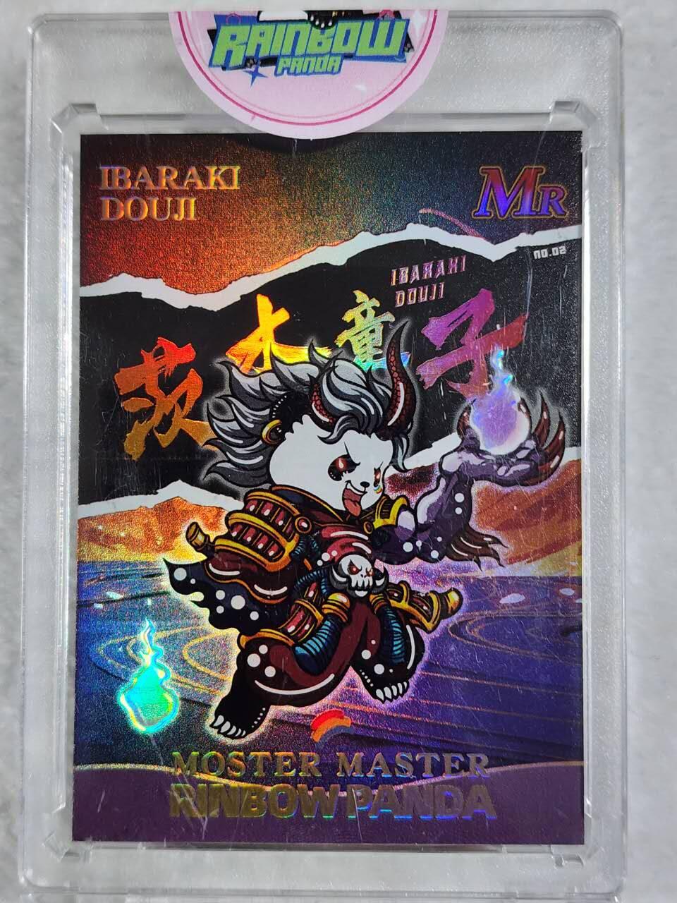 彩虹熊猫百变大师彩闪卡