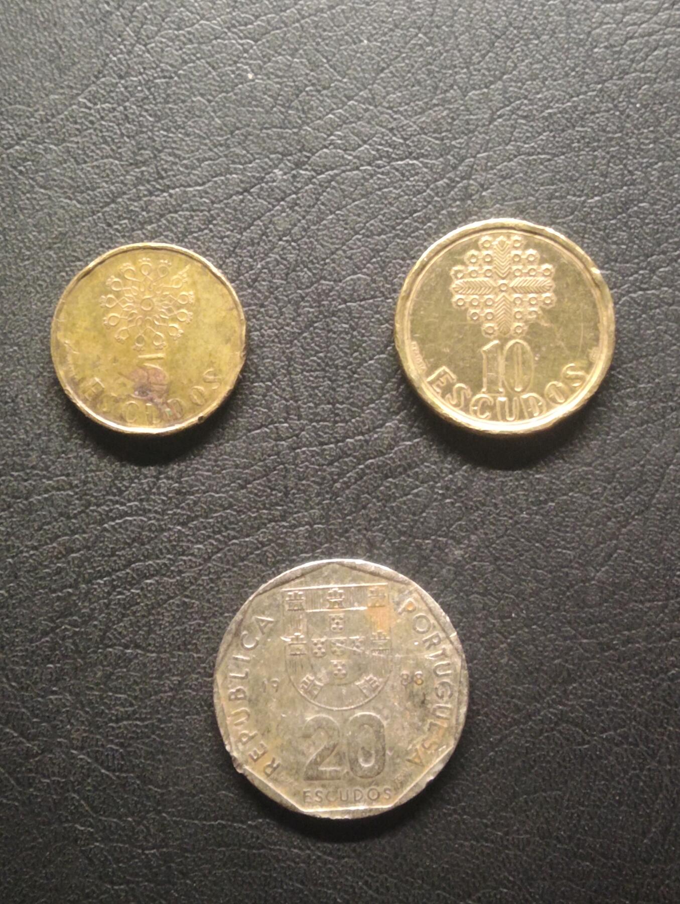 荟藏特别场次第十期——“社长的硬币堆” 葡萄牙5+10+20埃斯库多