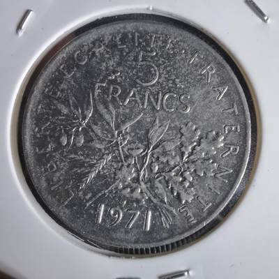 沼泽如烟--第1027场 - 法国1971年5法郎