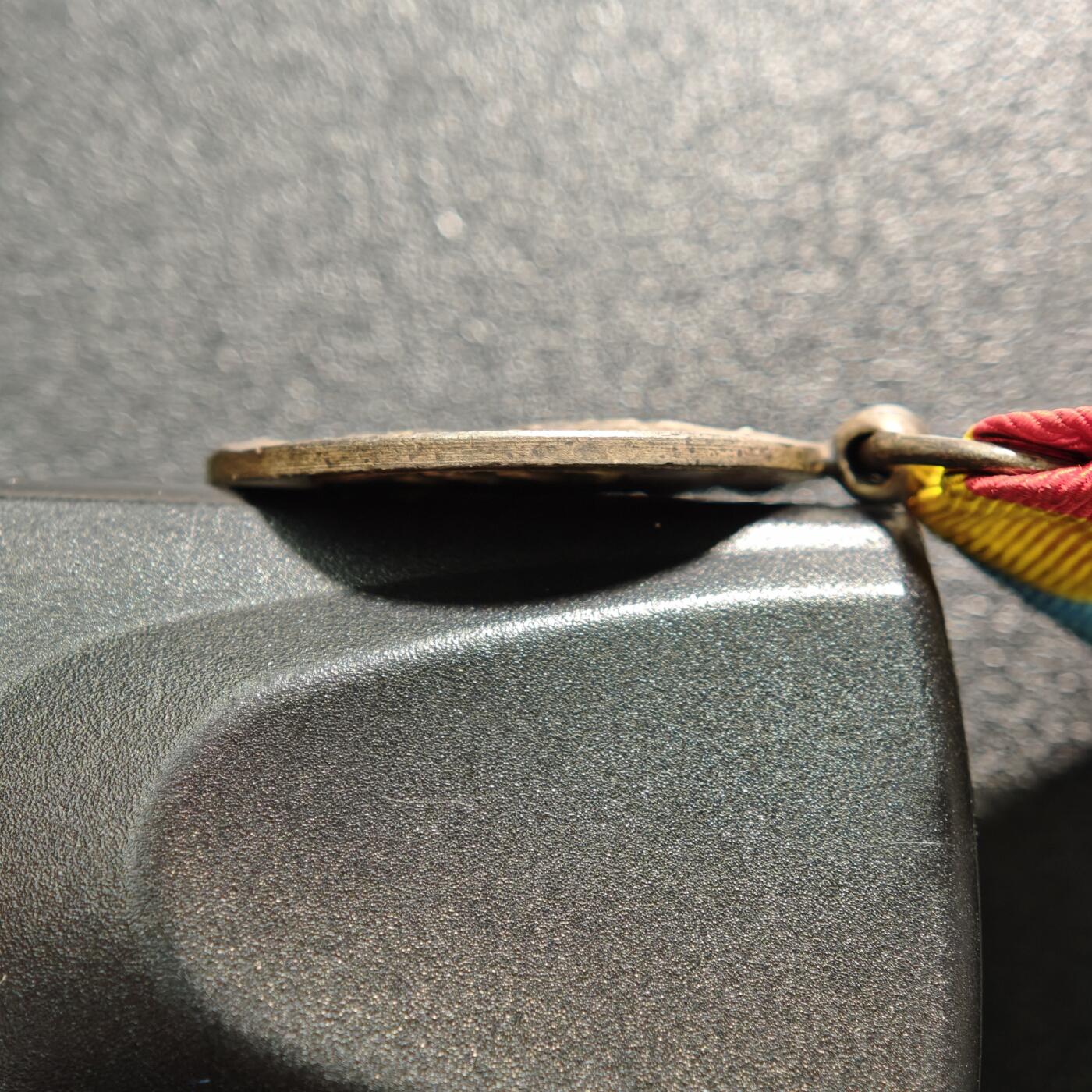 【德藏】世界币章拍卖第168期（拍品征集中~欢迎藏友联系） 19-20世纪 法国奥尔良地区音乐联合会荣誉奖章镀银纪念章 直径约：26.1mm；重约：10.6g