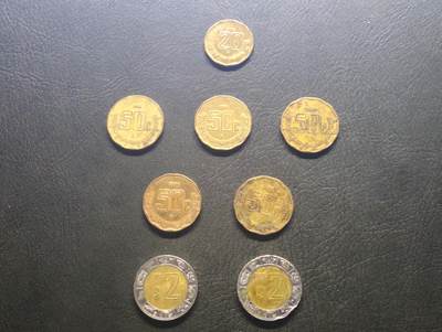 荟藏特别场次第九期——“社长的硬币堆” - 墨西哥硬币批量八个