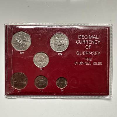 🌹外币初藏🌹🐯2026年第32场   每周二四六晚8️⃣点 接代拍 - 根西岛1986年套币