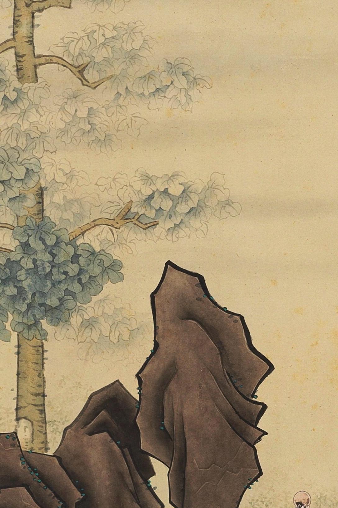 碧月说宝·同一藏家珍藏书画专场 黄均 庭阁试墨图