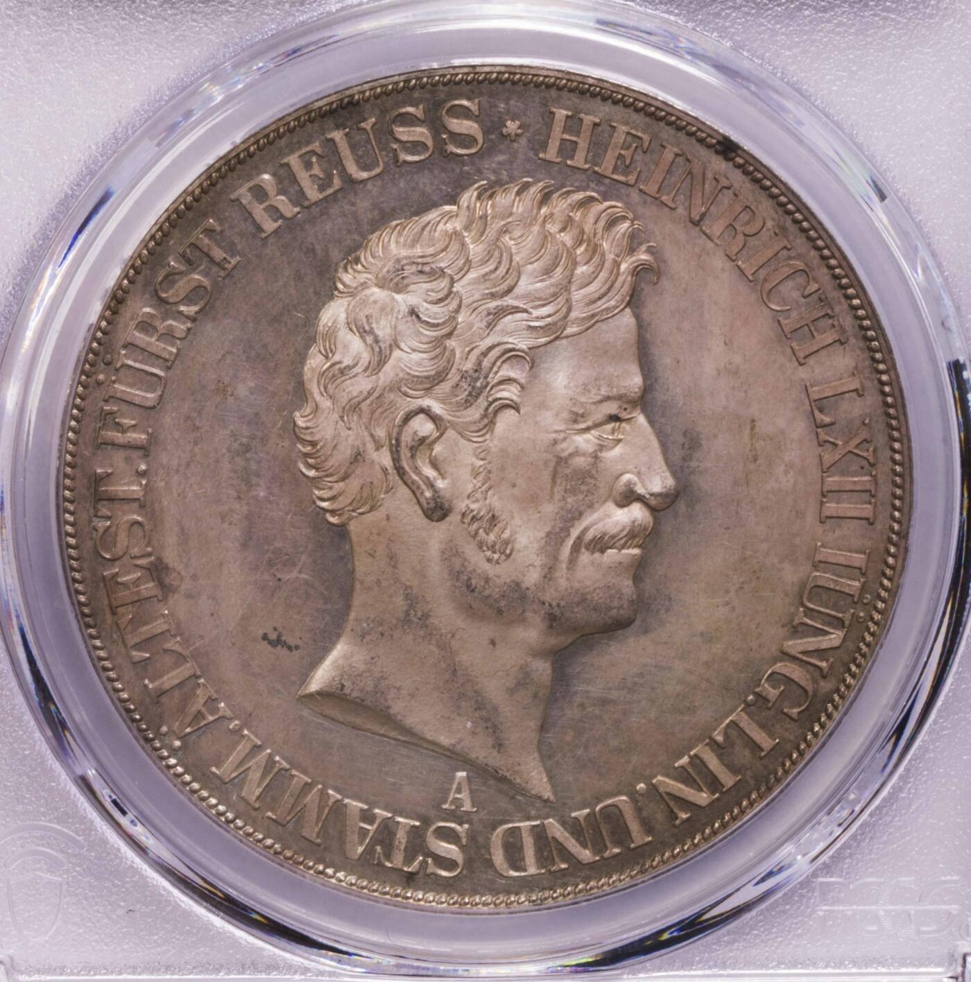 PCGS-MS62PL 1843罗斯爆炸头2泰勒纪念版 唯一冠军