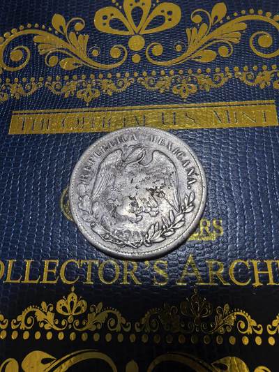 长老汇马年精选第十九场拍卖 1898Zs FZ墨西哥1比索鹰洋，萨卡特卡斯造币厂，有戳