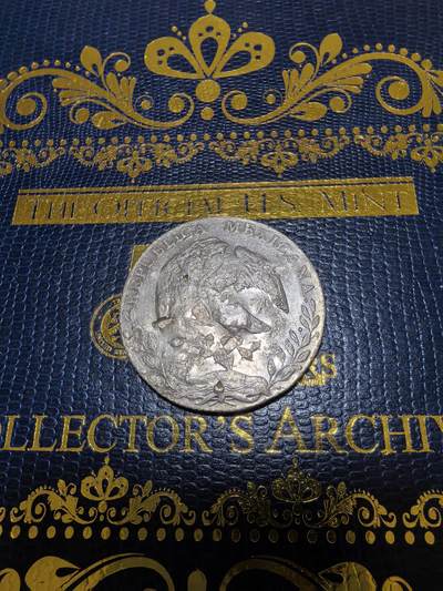 长老汇马年精选第十九场拍卖 1890Mo MH墨西哥8R鹰洋，墨西哥城造币厂，有戳