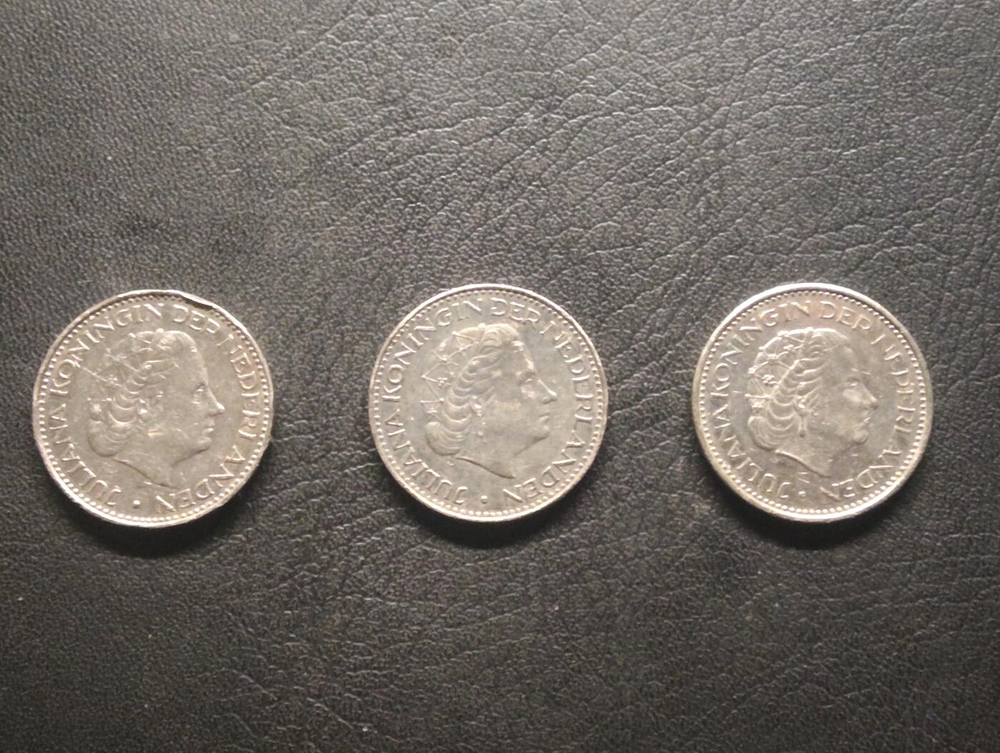 荟藏特别场次第十期——“社长的硬币堆” 荷兰1盾批量三个