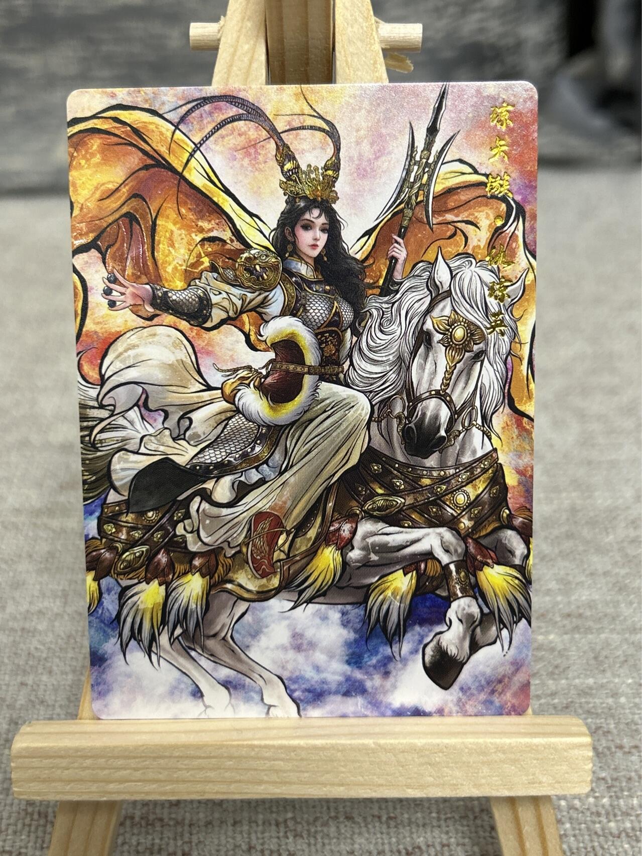 喜灰玩卡拍卖第五期，接拍品0佣金，欢迎送拍，释放现金流，让自己有资金可以购买更多喜欢的卡牌，让别的卡友能淘到更多心仪的卡牌 齐卡 张建东水浒 精雕普卡 扈三娘、仇琼英、张贞娘、阎婆惜 原画、水墨、线稿特卡一组12张