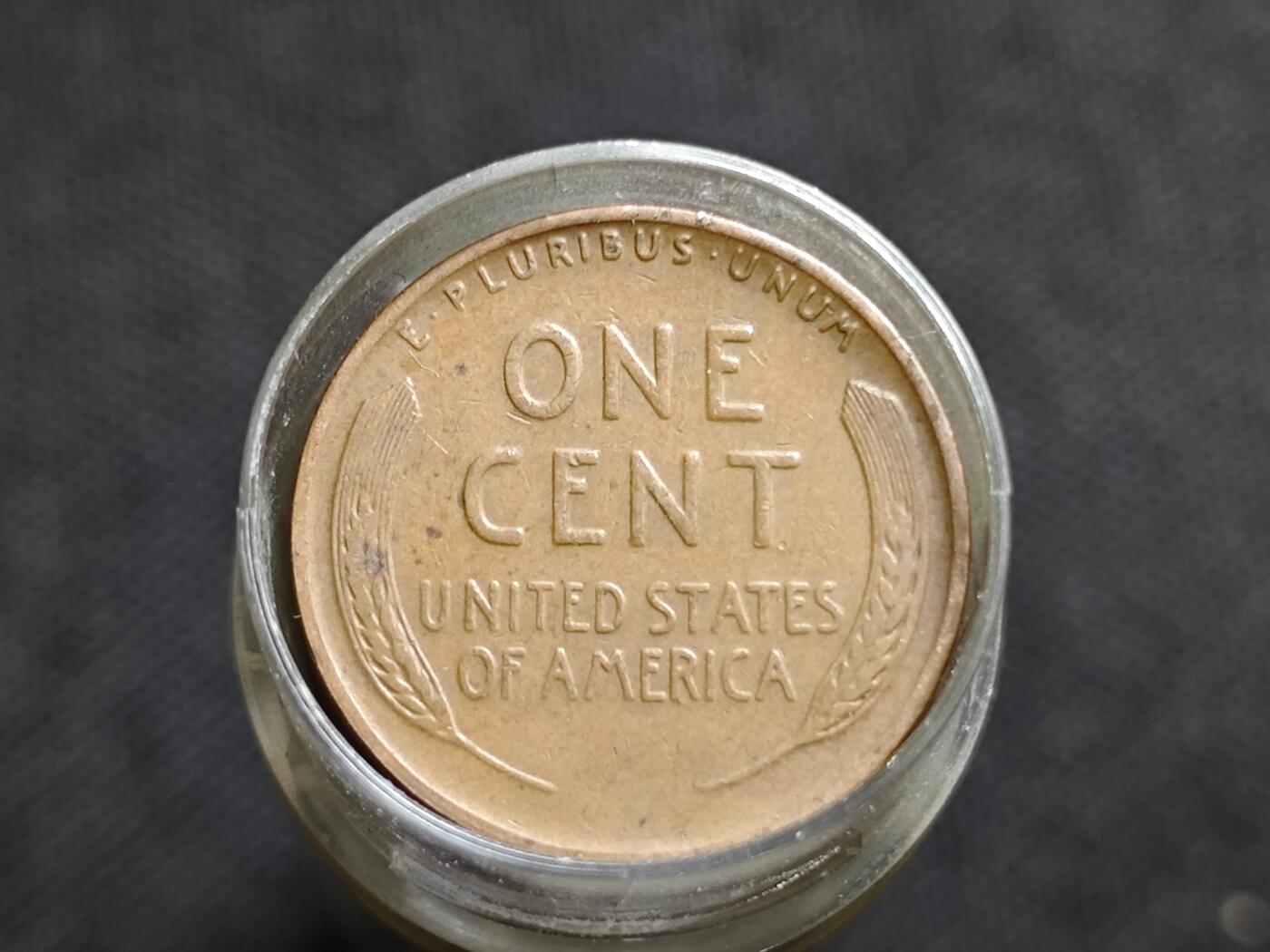 KK钱币收藏小铺   套币专场 2月预留时间 周末发货  1941年美国麦穗1分铜币50枚