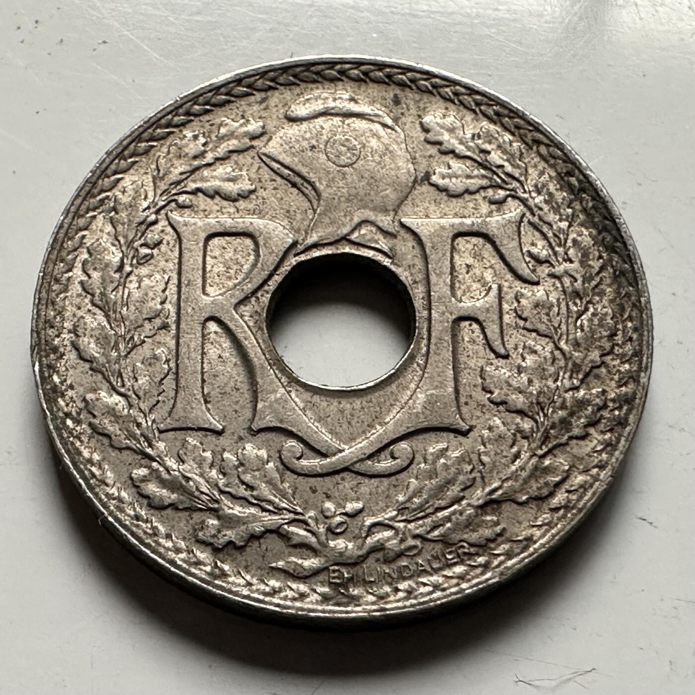 🌹外币初藏🌹🐯2026年第32场   每周二四六晚8️⃣点 接代拍 法国1918年大版5分