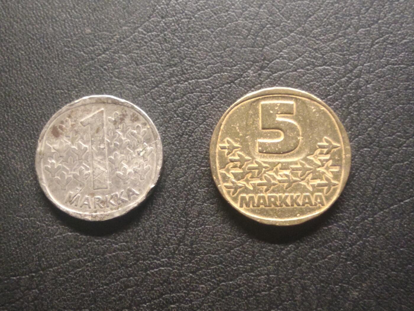 荟藏特别场次第十期——“社长的硬币堆” 芬兰1+5马克