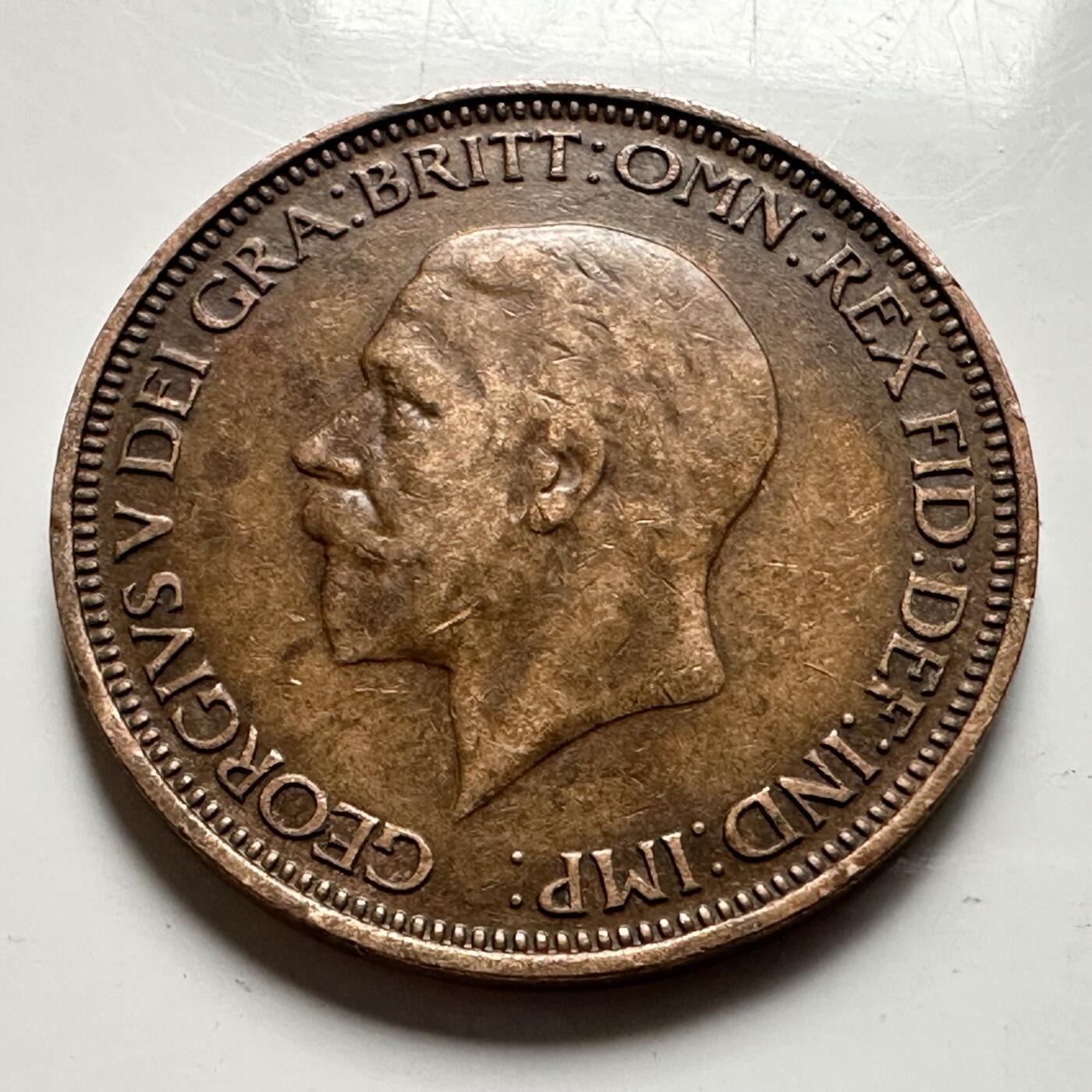 🌹外币初藏🌹🐯2026年第32场   每周二四六晚8️⃣点 接代拍 英国 1931年 半便士 