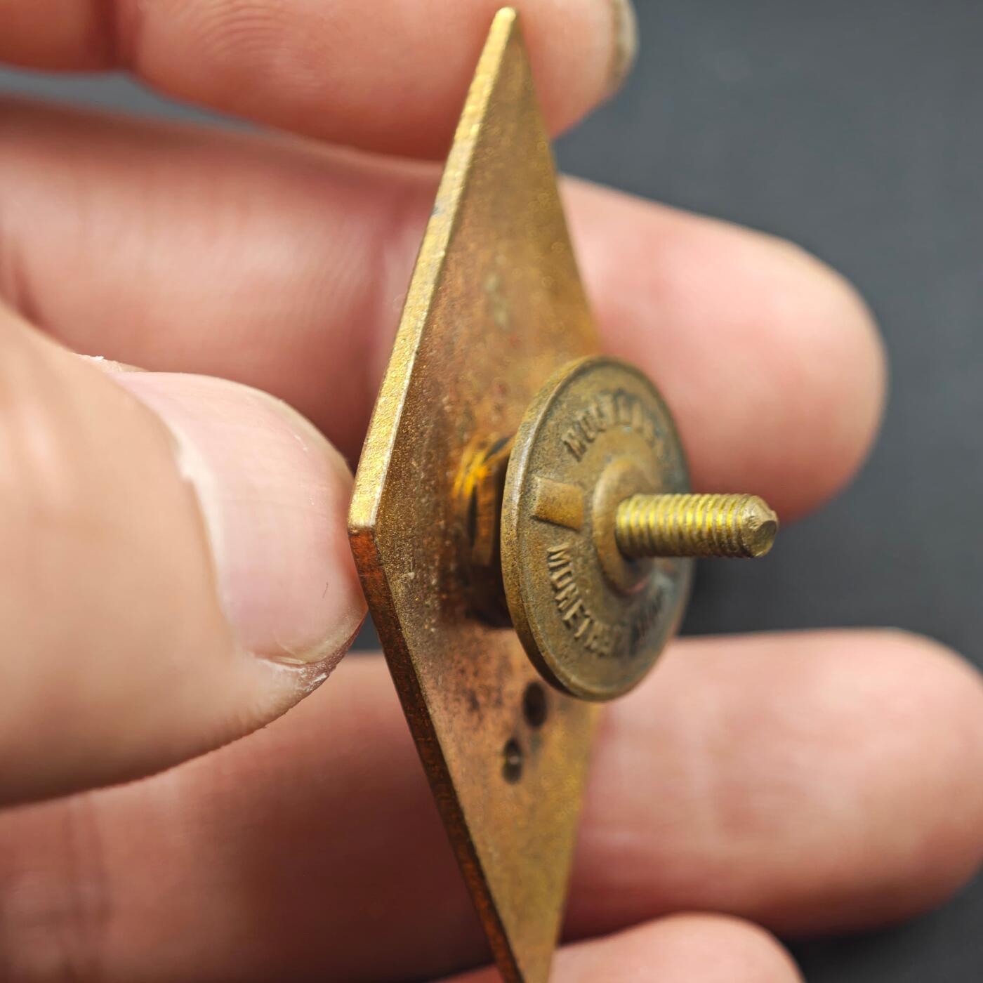 3月20日结束，成斌徽章钱币专场 苏联理工学院铜制校徽