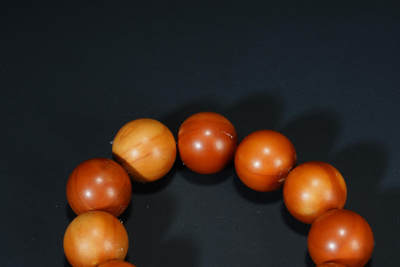 上海都达杂项专场90【全场包邮】  橄榄核圆珠手串69-262