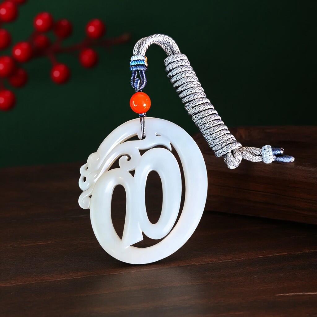 碧月说宝.君子怀瑾·当代和田玉清风专场(四) 新疆且末螭龙挂件