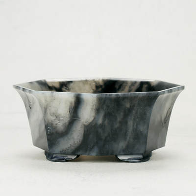 碧月说宝.君子怀瑾·当代和田玉清风专场(三) - 陈春波 和田玉青花八方平安大水洗