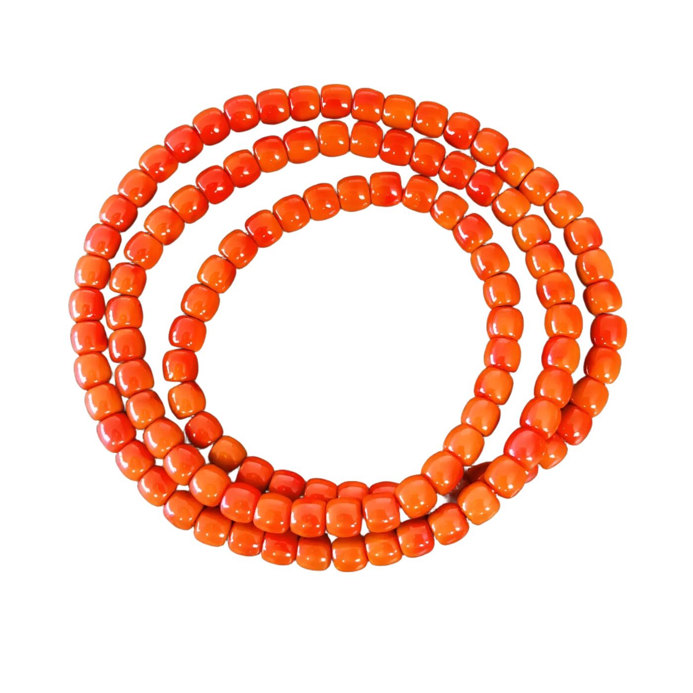 碧月说宝.君子怀瑾·当代和田玉清风专场(三) 瓦西原矿双色108颗南红（备籽6颗）