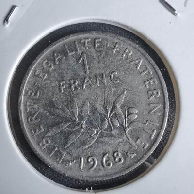 沼泽如烟--第1027场 - 法国1968年1法郎