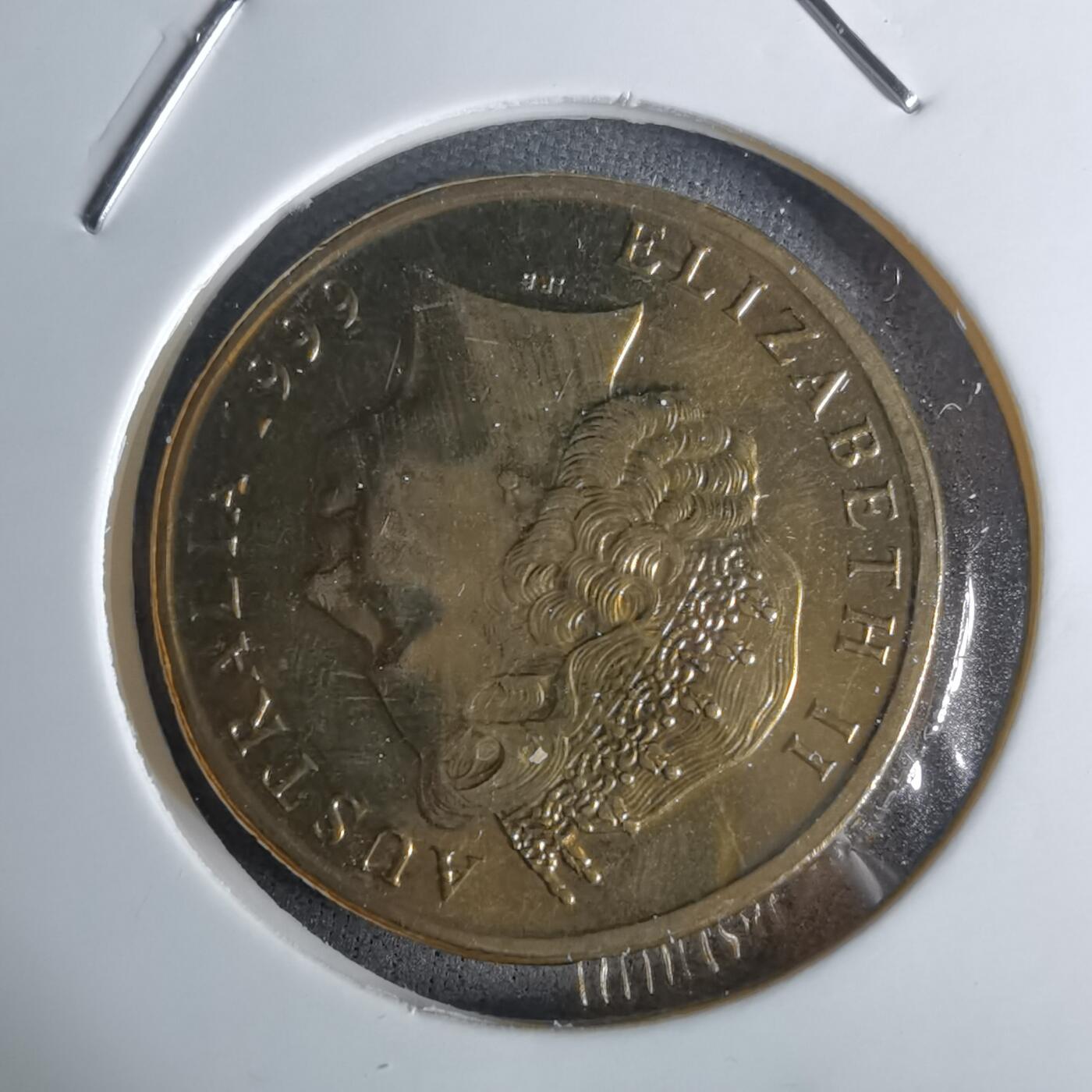 沼泽如烟--第1027场 澳大利亚1999年一元纪念币