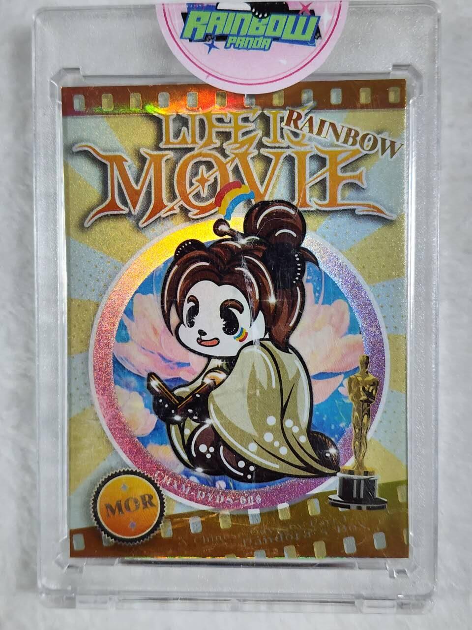 彩虹熊猫百变大师彩闪卡