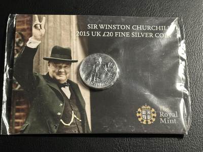 丙午马年三月第三场 。本期更新了伊朗全同 - 英国2015年 英国首相丘吉尔20英镑纪念银币，原装卡册。半盎司999纯银币！不是普通纪念币！