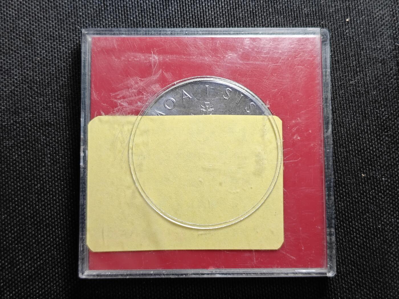 KK钱币收藏小铺   套币专场 2月预留时间 周末发货  1976萨摩亚1元纪念币 带盒