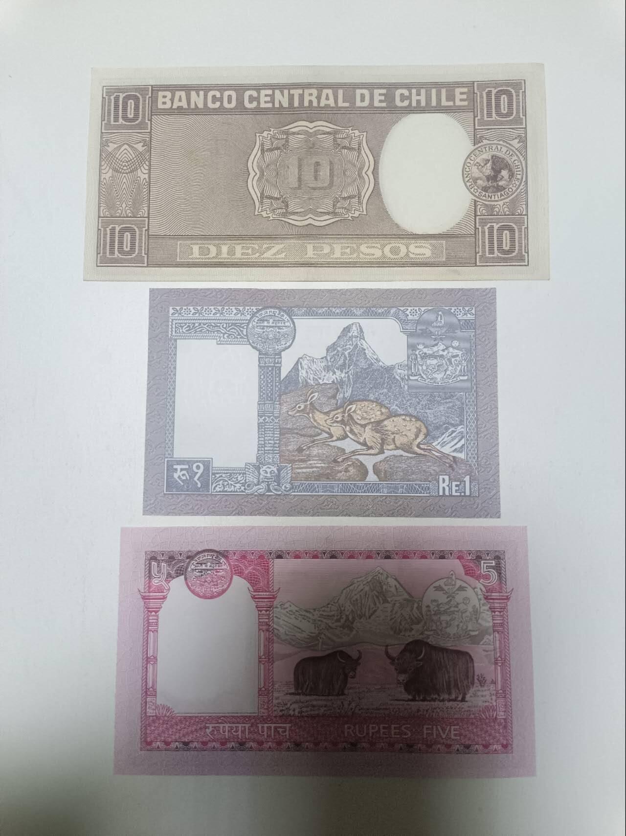 【20260321】非全新纸币和硬币第348场 外国3张纸币