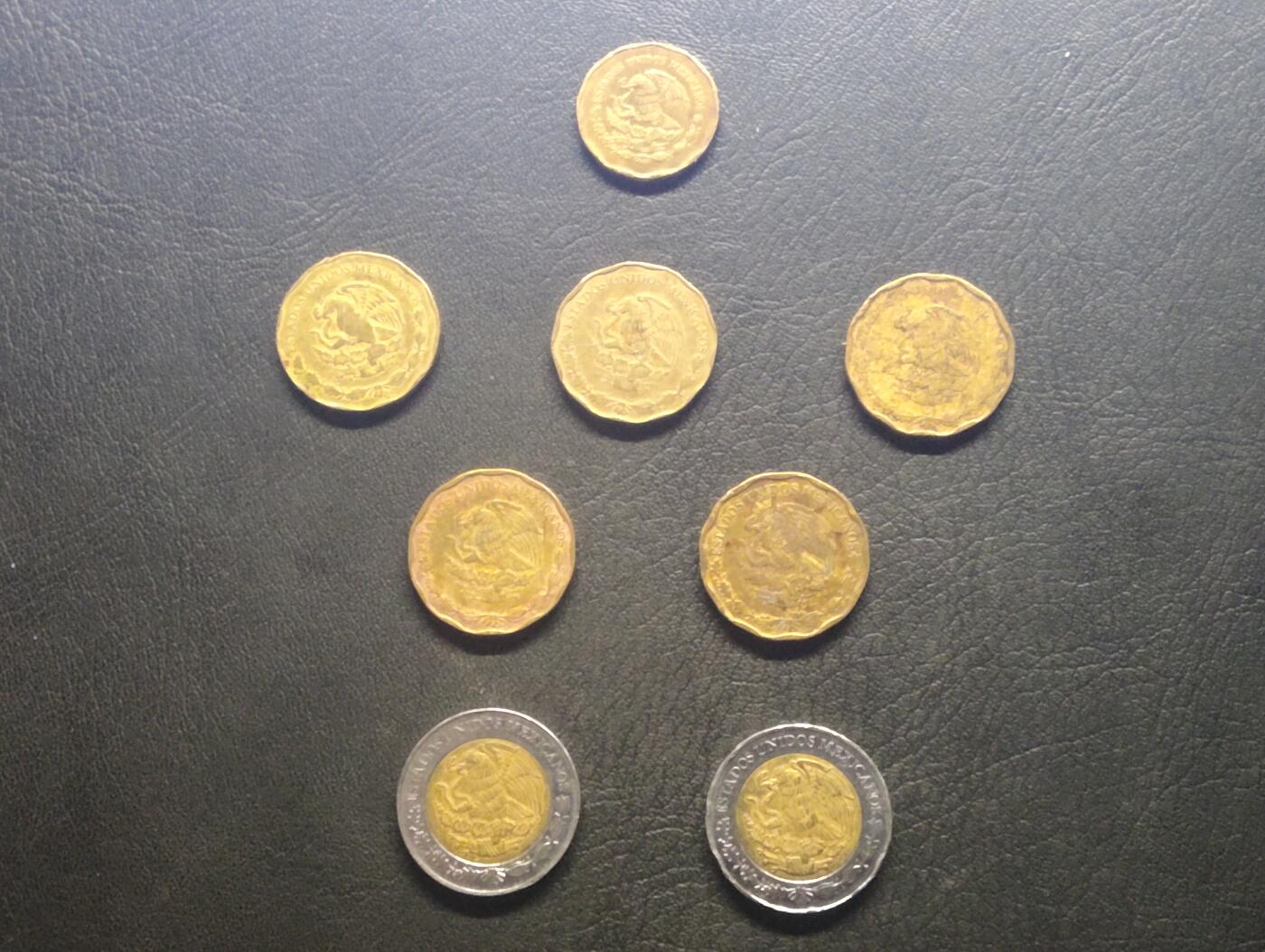 荟藏特别场次第九期——“社长的硬币堆” 墨西哥硬币批量八个