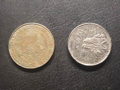 荟藏特别场次第十期——“社长的硬币堆” - 墨西哥1+5比索