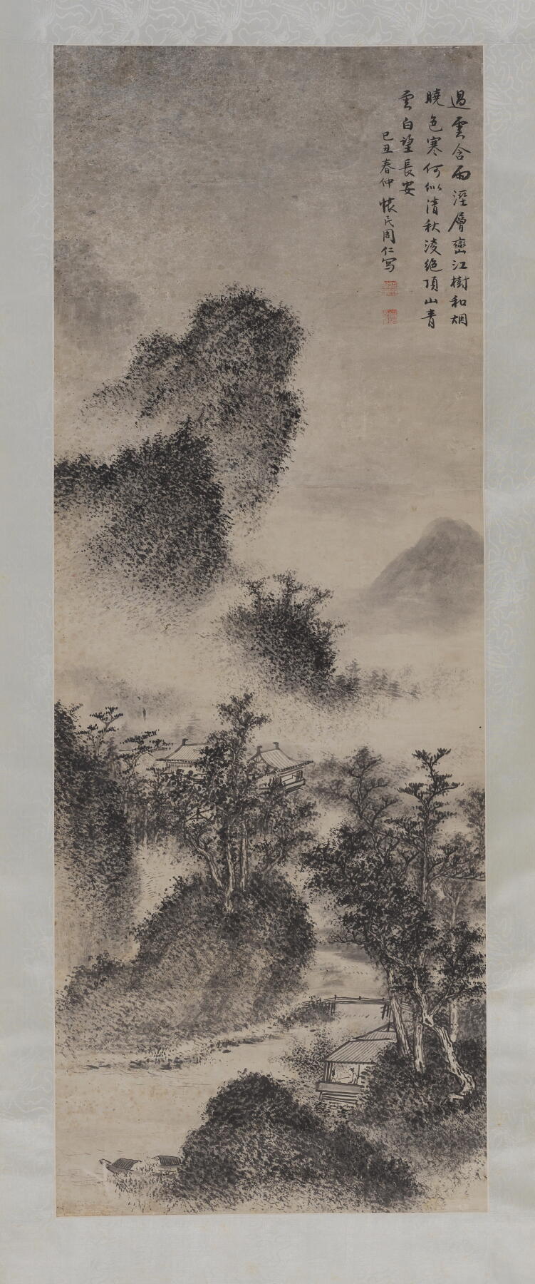 近现代书画专场（五） 周怀民 溪山萧寺