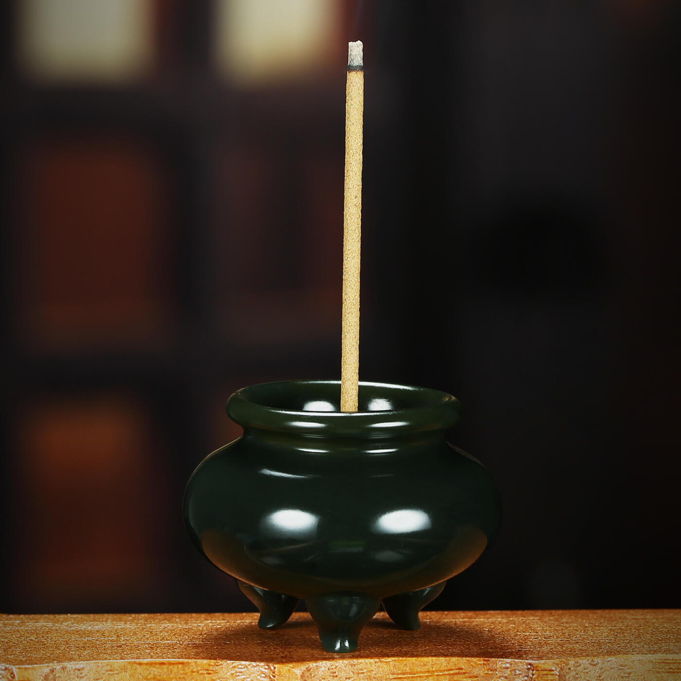 碧月说宝.君子怀瑾·当代和田玉清风专场(三) 杨文双 一细高油和田玉青玉琴炉