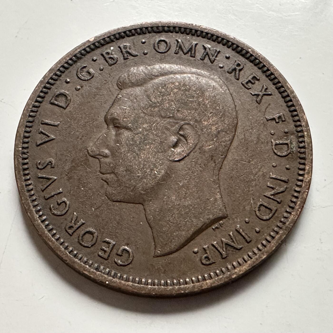 🌹外币初藏🌹🐯2026年第32场   每周二四六晚8️⃣点 接代拍 英国 1939年 半便士  