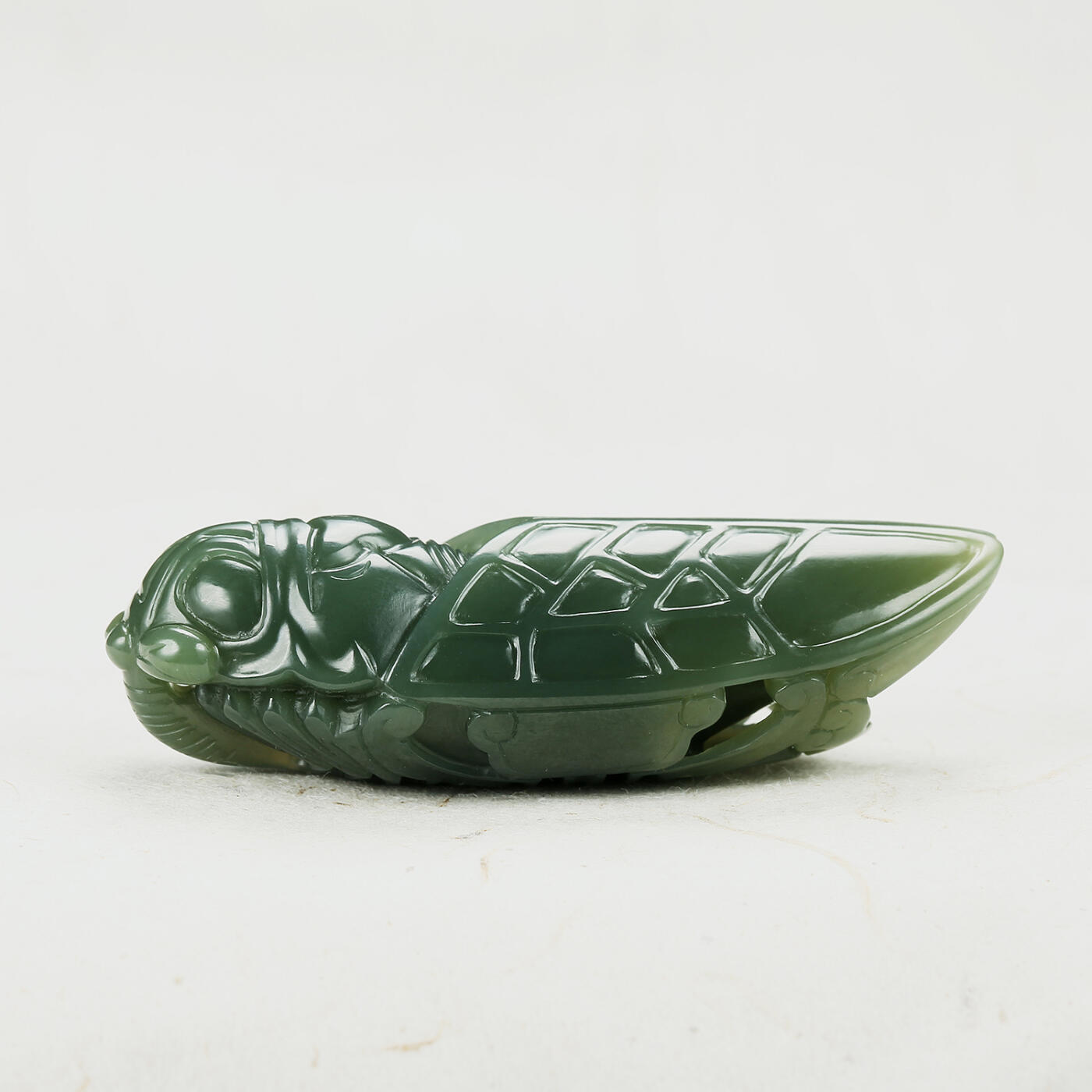 碧月说宝.君子怀瑾·当代和田玉清风专场(三) 一细高油和田玉青玉一鸣惊人佩