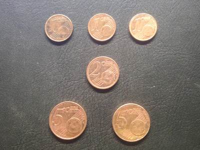 荟藏特别场次第九期——“社长的硬币堆” - 欧元硬币六个