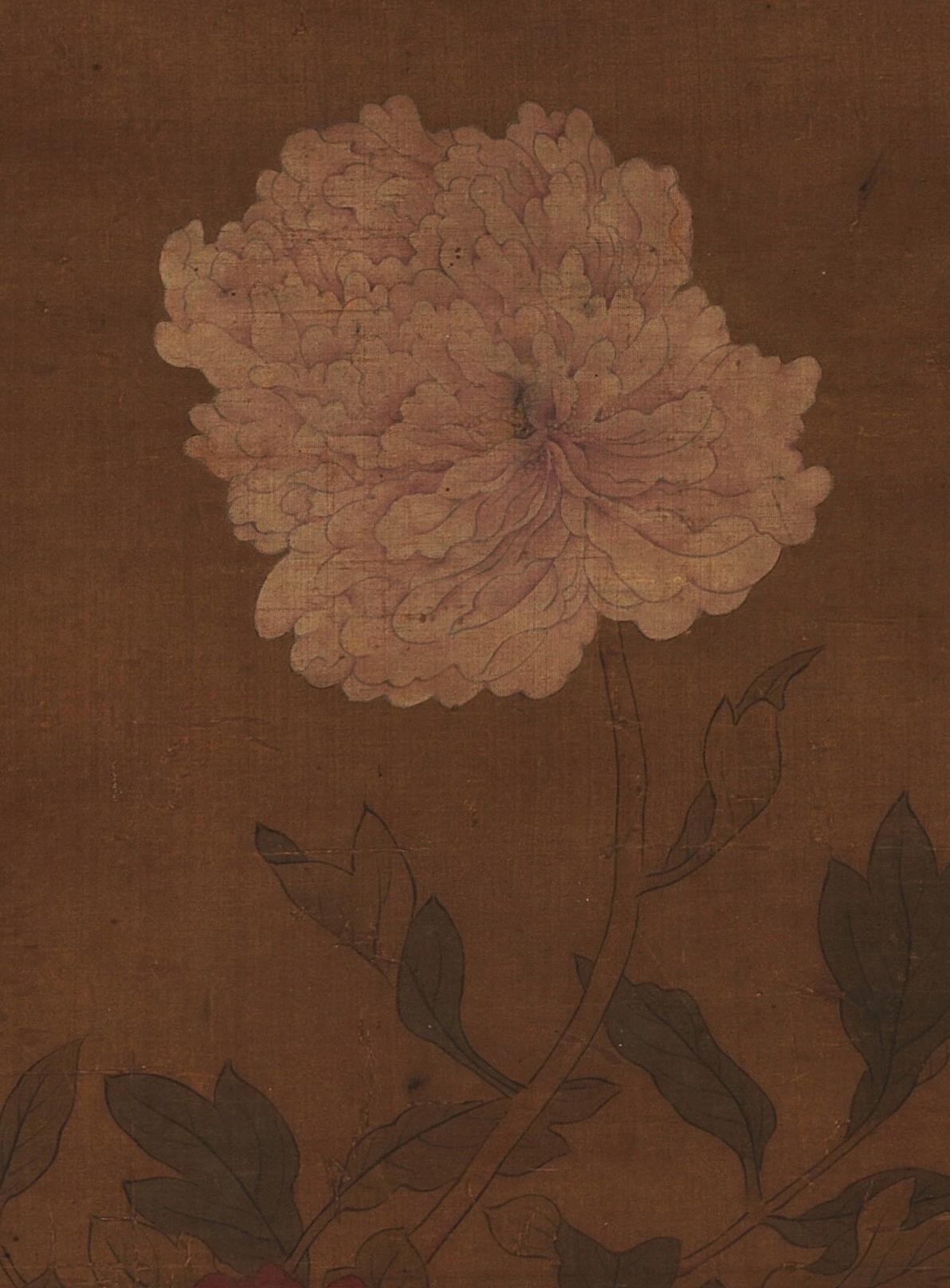 碧月说宝·同一藏家珍藏书画专场 吕琮 牡丹