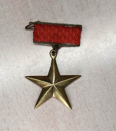 大猫徽章拍卖 第290期 - 越南大金星  越南英雄称号 第一版