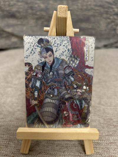 喜灰玩卡拍卖第五期，接拍品0佣金，欢迎送拍，释放现金流，让自己有资金可以购买更多喜欢的卡牌，让别的卡友能淘到更多心仪的卡牌 - 亿条虫老师绘 扈三娘 冷烫粗闪