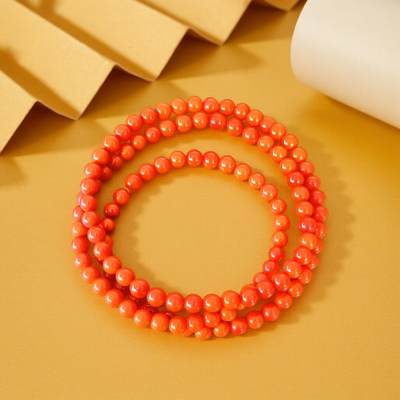 碧月说宝.君子怀瑾·当代和田玉清风专场(三) - 原矿满色满肉南红手串