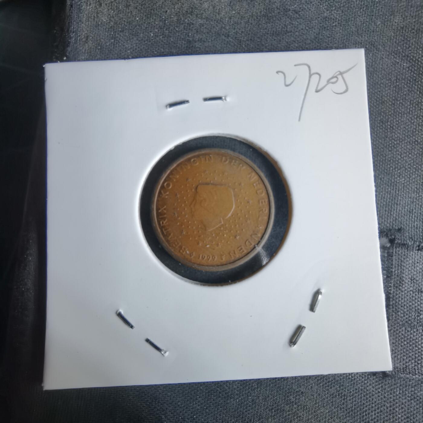 沼泽如烟--第1027场 荷兰1999年2欧分