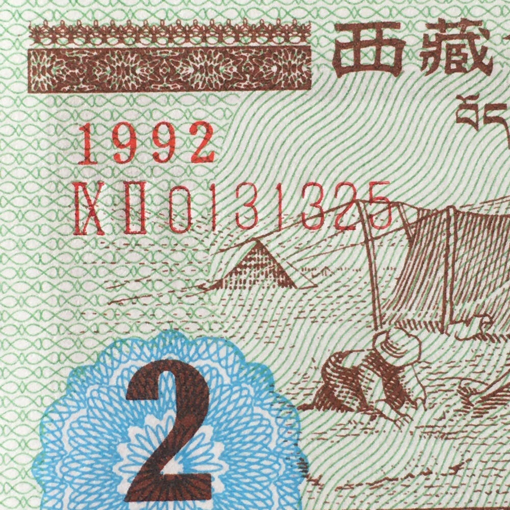        稀少1992年西藏自治区石油公司汉藏双语柴机油贰公斤全新品相未流通1枚原版真品如图供应票证旧藏文玩艺术收藏