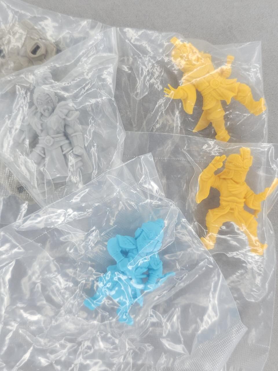 龙虎卡牌-七九场（满200元包邮，无佣金，每周六结拍，欢迎送拍） 卡游三国 橡皮人4个 15