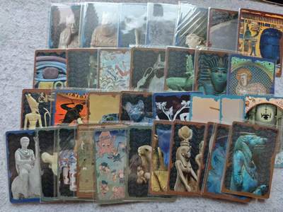 龙虎卡牌-七九场（满200元包邮，无佣金，每周六结拍，欢迎送拍） - 33张  卡游大英博物馆 (绝版)