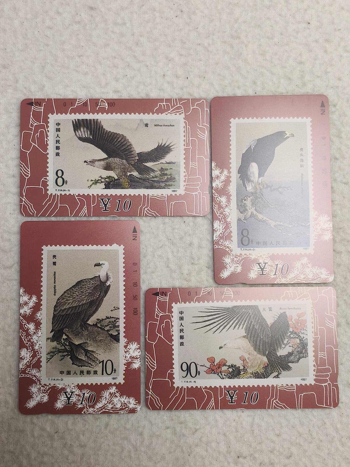 易卡拍卖第84期 甘肃：猛禽。（精品地方卡系列）易卡五星⭐️标。如图所示！