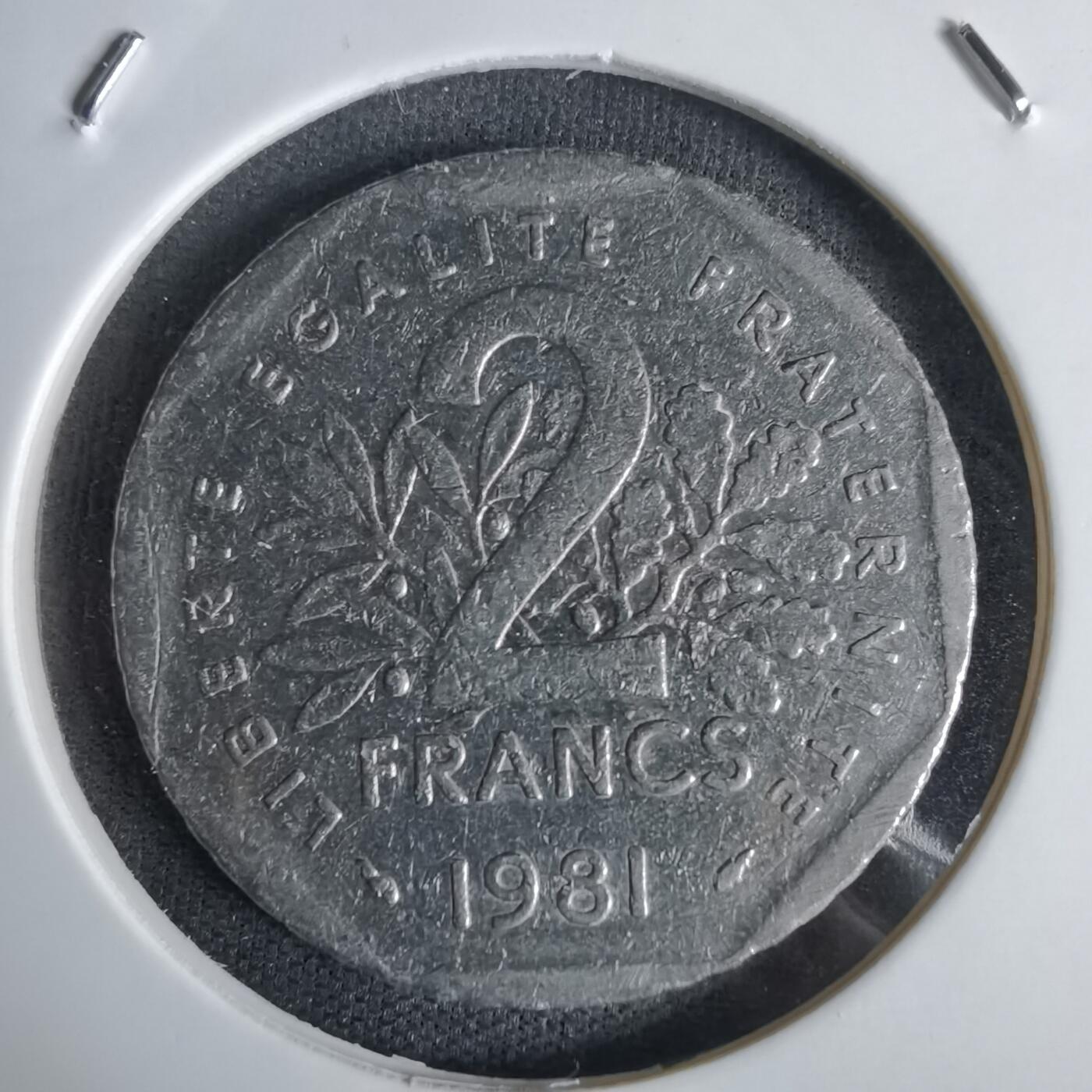 沼泽如烟--第1027场 法国1981年2法郎