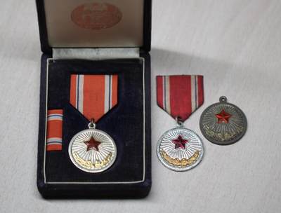 大猫徽章拍卖 第290期 - 朝鲜🇰🇵功劳奖章一组