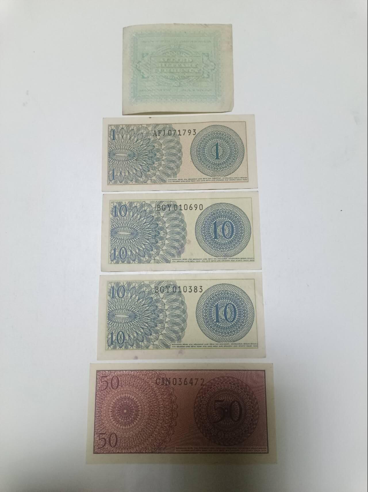 【20260321】非全新纸币和硬币第348场 外国5张纸币