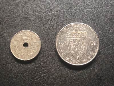 荟藏特别场次第十期——“社长的硬币堆” - 挪威硬币两个