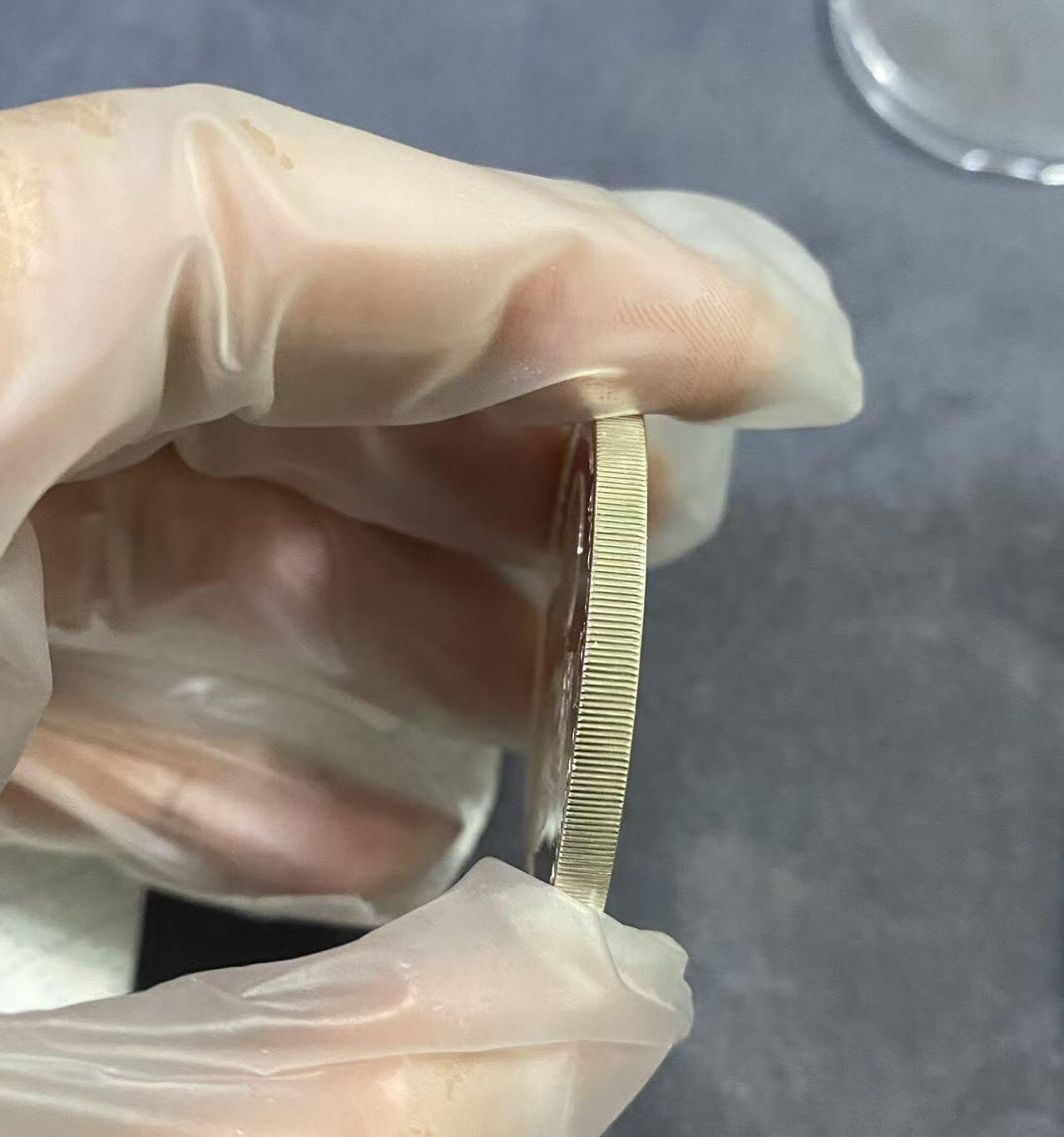 日日生财—方圆世界（全场包邮） 1990年苏联俄罗斯建国五百年（彼得大帝舰队）纪念银币，3卢布面值精制，900/1000银，直径39mm，重量31.1/34.88克