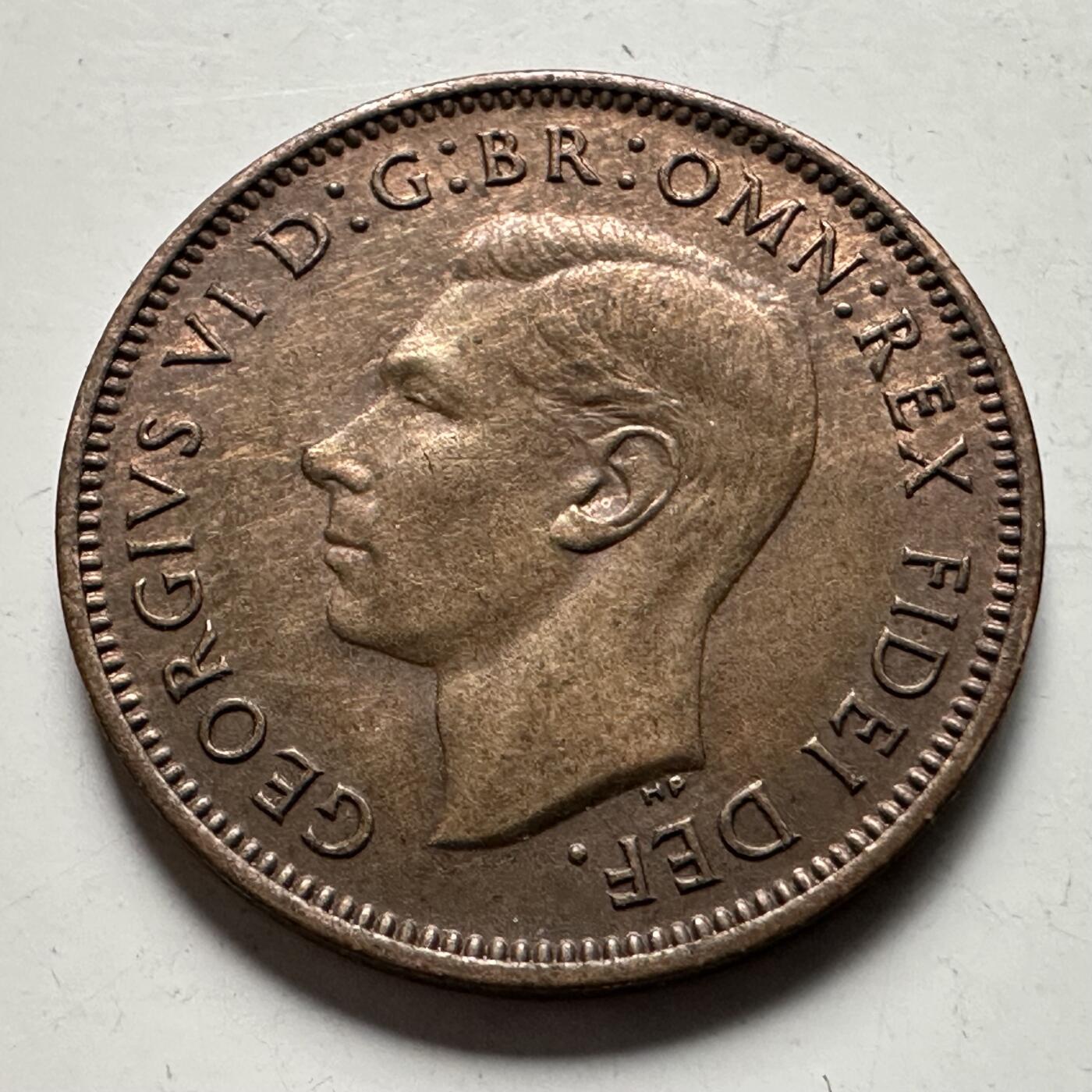 🌹外币初藏🌹🐯2026年第32场   每周二四六晚8️⃣点 接代拍 英国 1951年 一法新 a